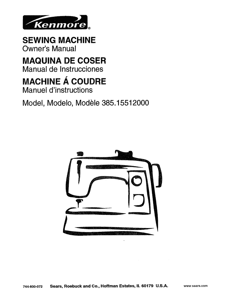 Fillable Online SEWING MACHINE Fax Email Print pdfFiller