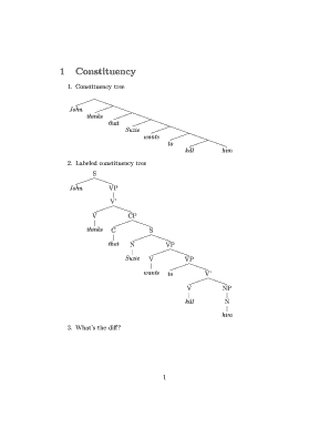 Fillable Online Constituency tree Fax Email Print - pdfFiller