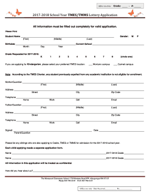 Fillable Online TMES/TMMS Application for Charter School 2012-2013