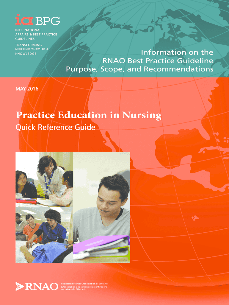 Fillable Online RNAO Best Practice Guideline Fax Email Print pdfFiller