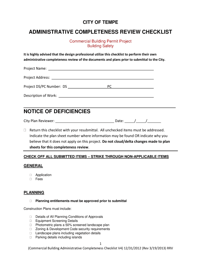Fillable Online Commercial Building Permit Project Fax Email Print