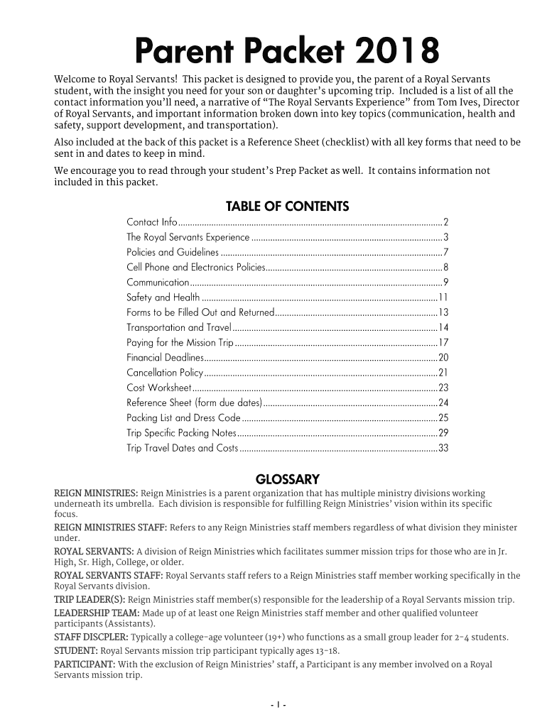 Fillable Online to Royal Servants Fax Email Print pdfFiller