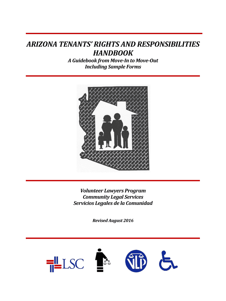 Fillable Online ARIZONA TENANTS RIGHTS AND RESPONSIBILITIES Fax Email