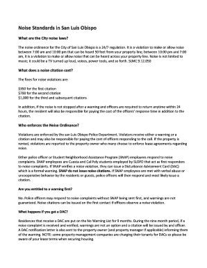 noise complaint letter to property manager - Fill Out ...