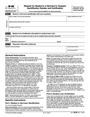IRS W-9S 2017-2024 - Fill and Sign Printable Template Online
