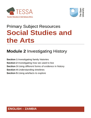 Social Studies and the Arts Doc Template | pdfFiller