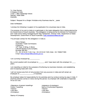 To: Visa Section template Doc Template | pdfFiller