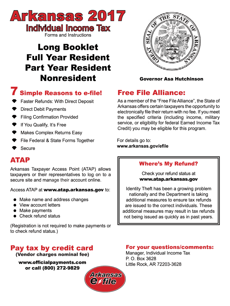 Arkansas offers certain taxpayers the opportunity to Fill out & sign