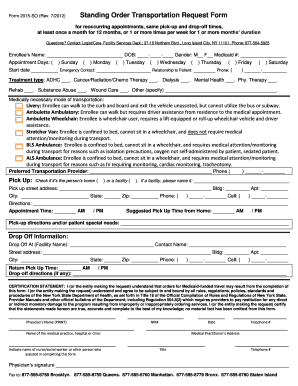 Form 2015 Transportation - Fill Online, Printable, Fillable, Blank