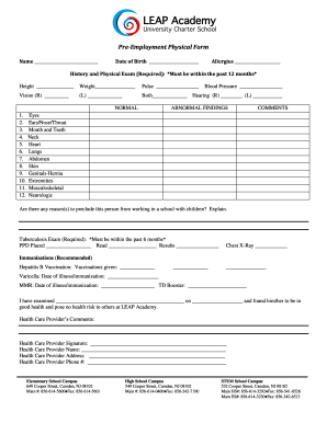 Basic Physical Exam Form Pdf - Fill Online, Printable, Fillable, Blank
