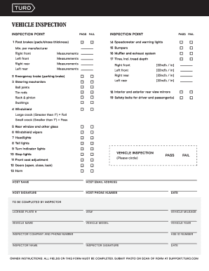 46+ Free Editable Vehicle Inspection Checklist Templates in MS Word