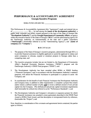 Accountability Agreement Template - Fill and Sign Printable Template Online