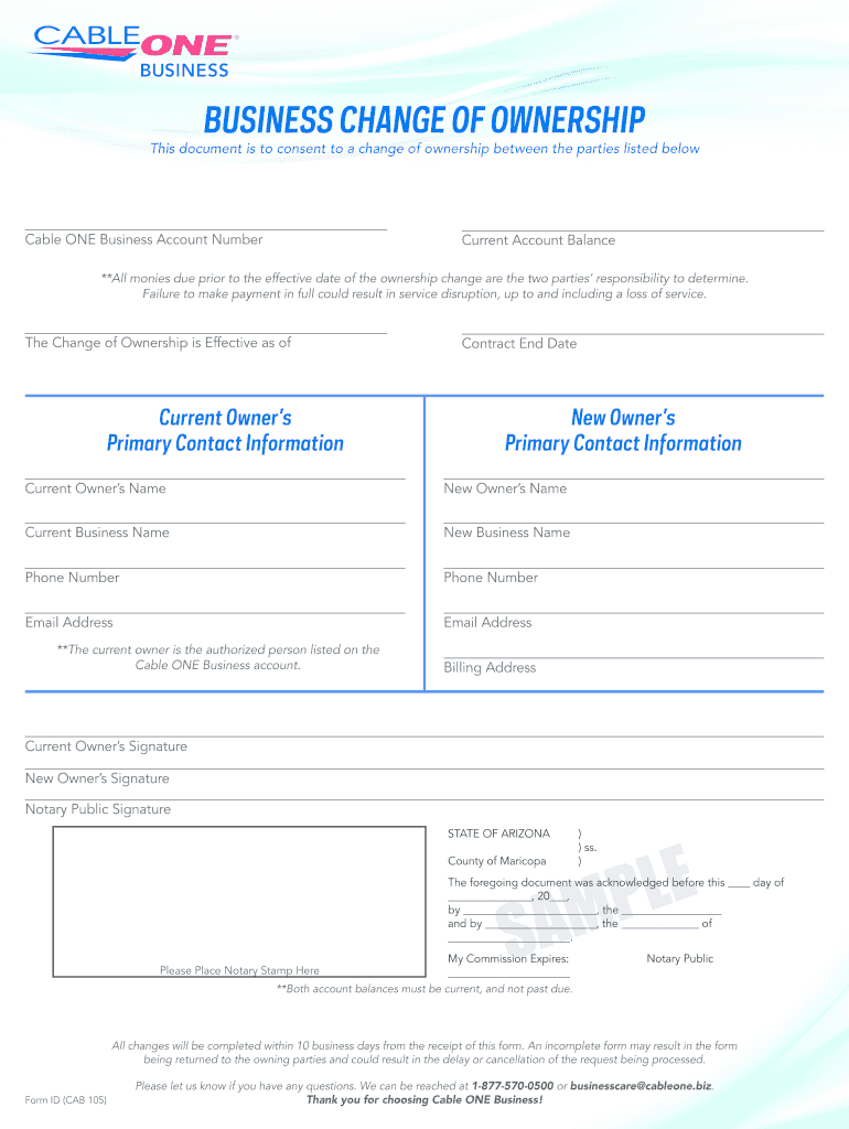 Fillable Online Cable One Business Fiber Map Fax Email Print pdfFiller