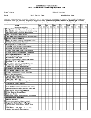 Cdl Pre Trip Inspection Checklist - Fill Online, Printable, Fillable