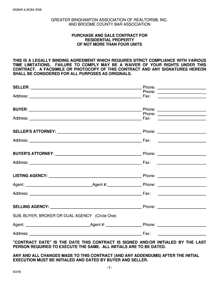 Greater Binghamton Mls Fill Online, Printable, Fillable, Blank