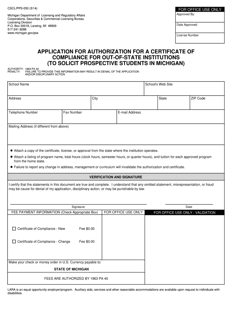 Fillable Online michigan Print File. Procedure for reporting monthly