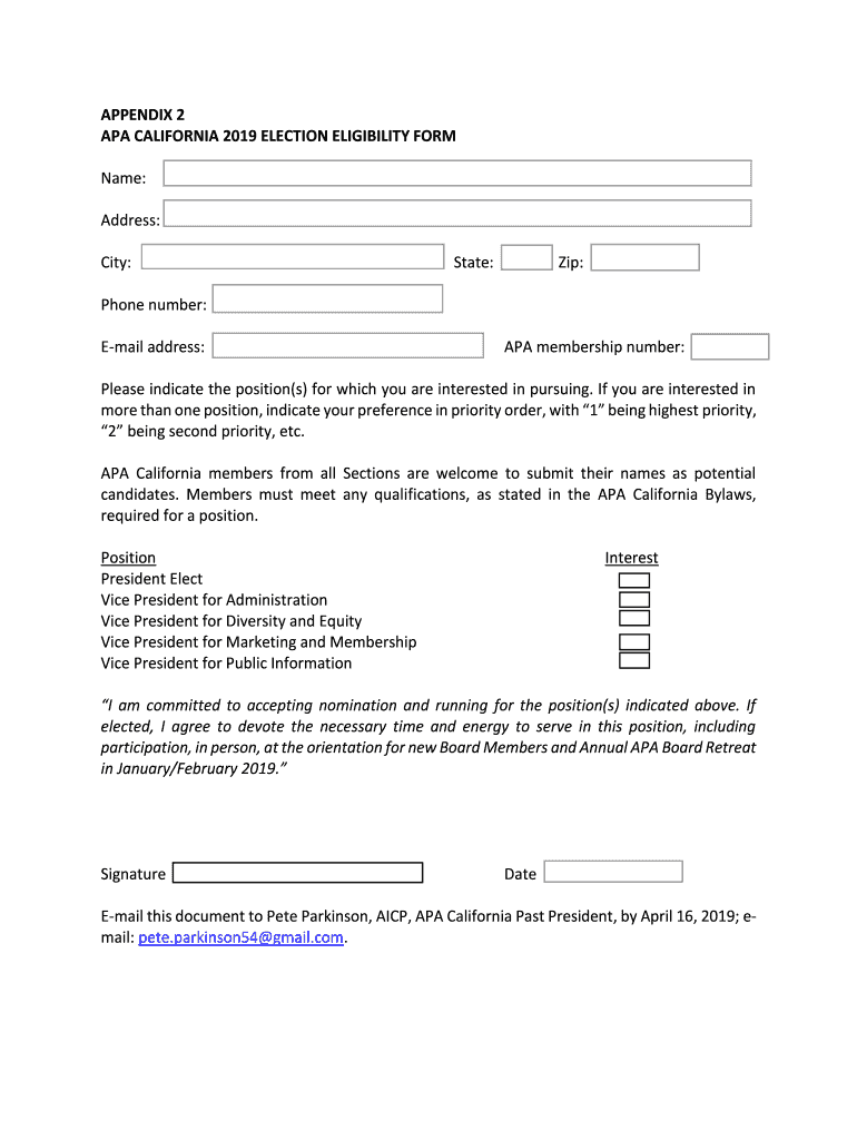 Fillable Online APA California Fact Sheet Fax Email Print pdfFiller