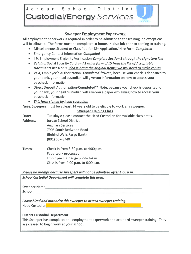 Jobs Jordan School District Fill Online, Printable, Fillable, Blank pdfFiller