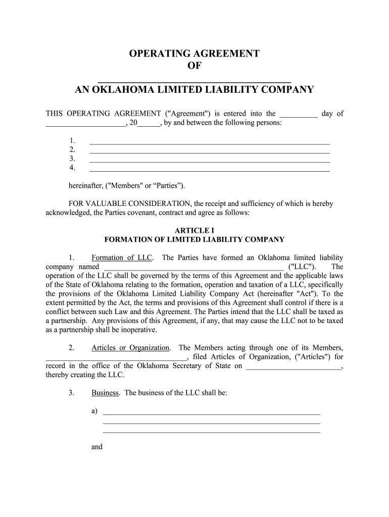 Limited Liability Company Fill Online, Printable, Fillable, Blank pdfFiller