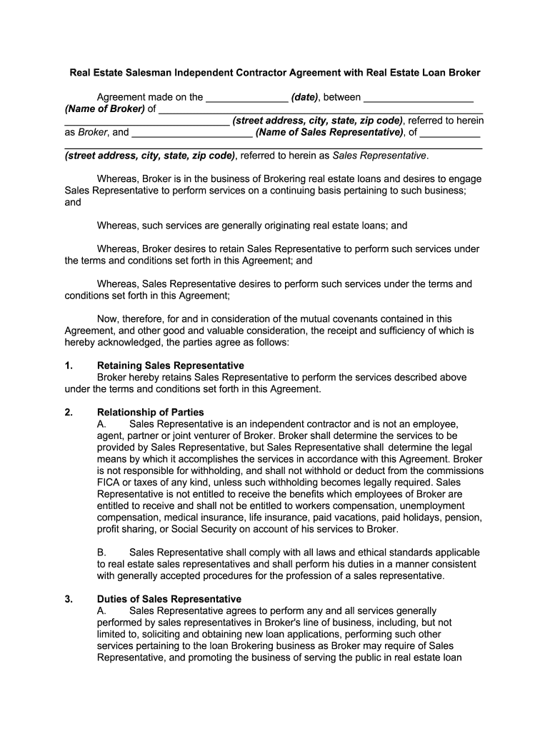 Realtor agreement Fill out & sign online DocHub
