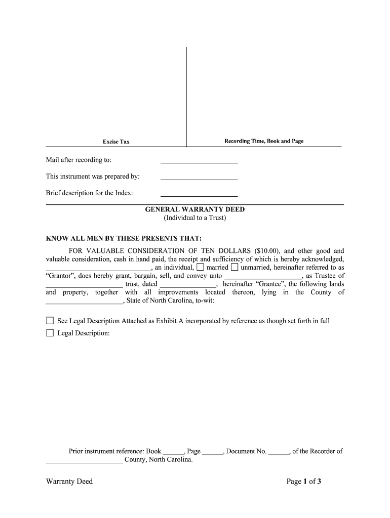 Nc Deed Search Fill Online, Printable, Fillable, Blank pdfFiller
