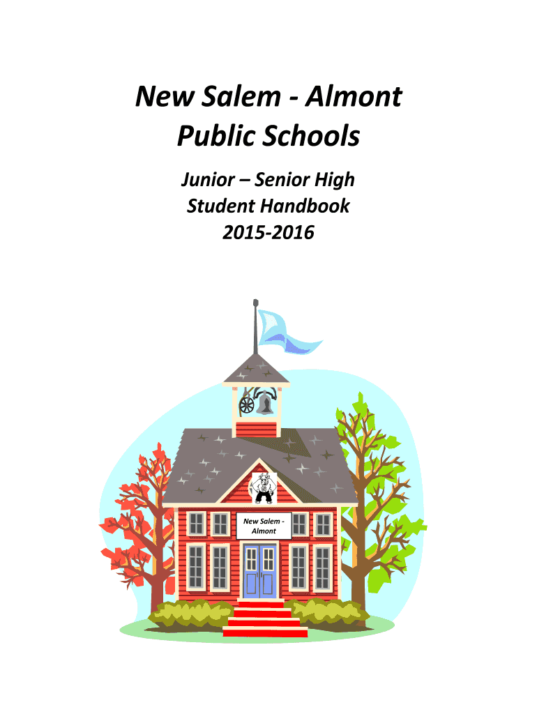 Fillable Online Contact Us New SalemAlmont High School Fax Email