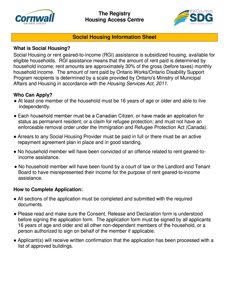 Fillable Online SubsidyCity of Toronto Fax Email