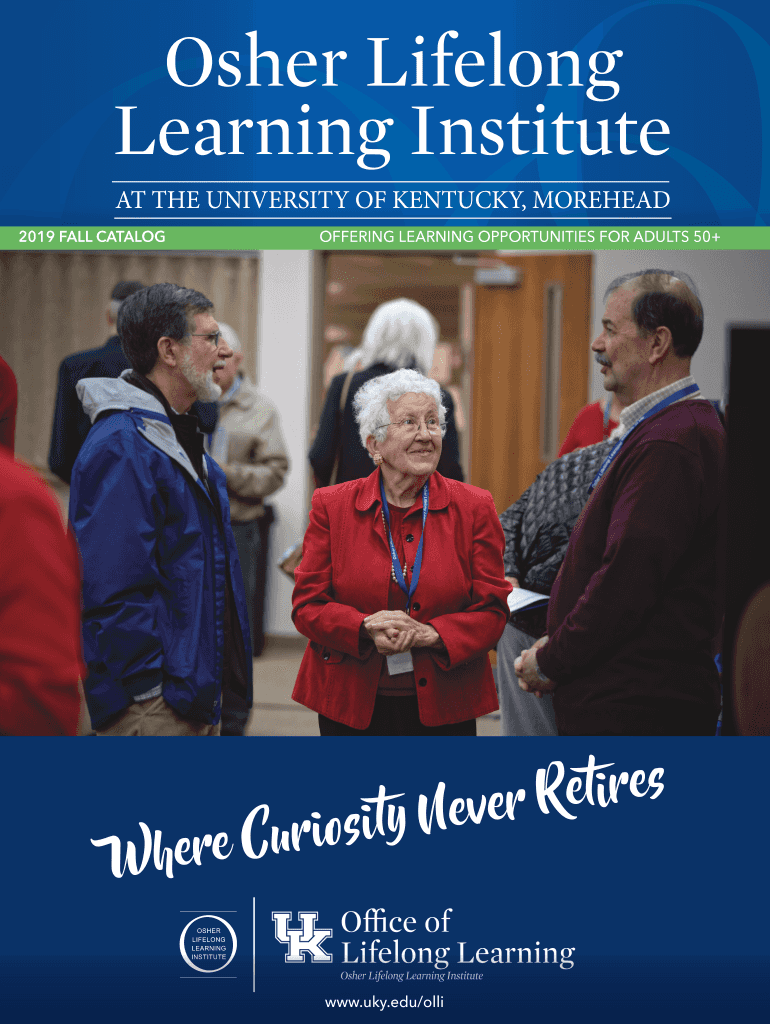 Fillable Online HomeUKY OLLI University of Kentucky Fax Email Print