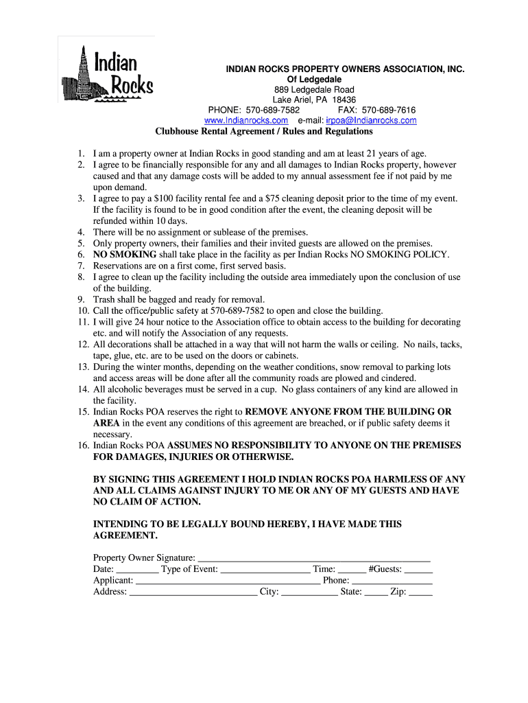 Indian Rocks Pa Fill Online, Printable, Fillable, Blank pdfFiller