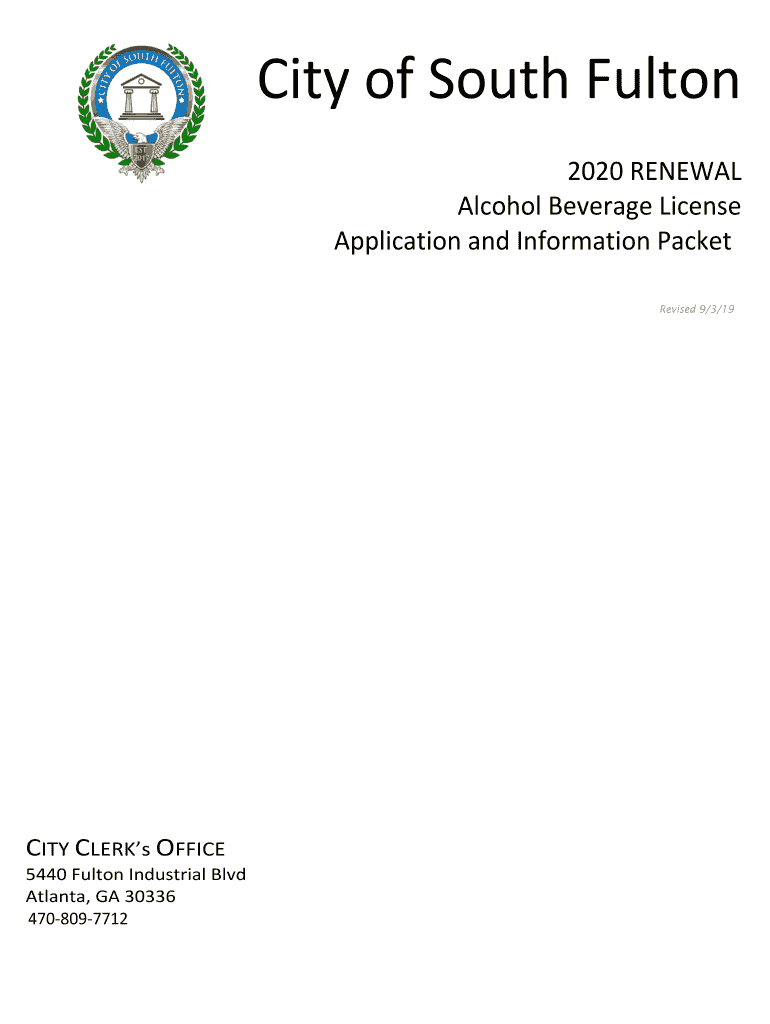 Fillable Online Atlanta Police Department Alcohol Licenses Fax Email