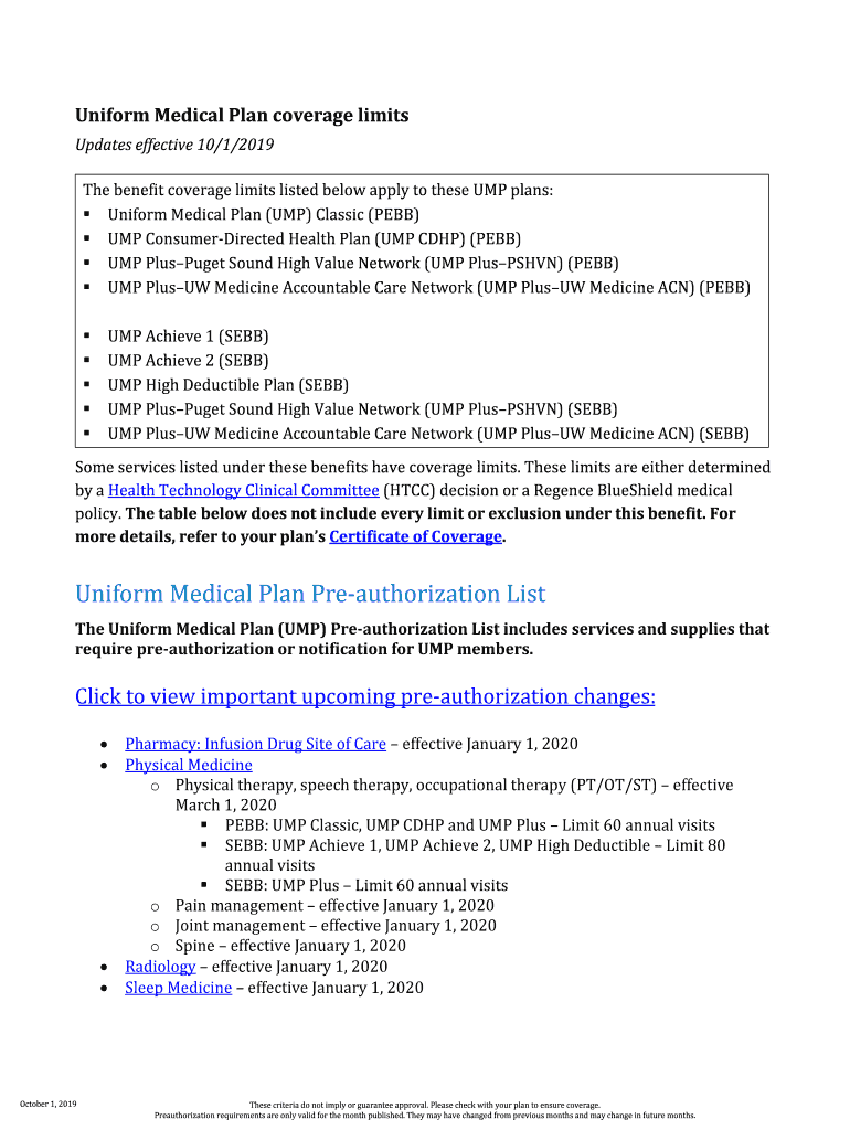 Fillable Online Chemical Dependency and Mental Health. Regence Pre