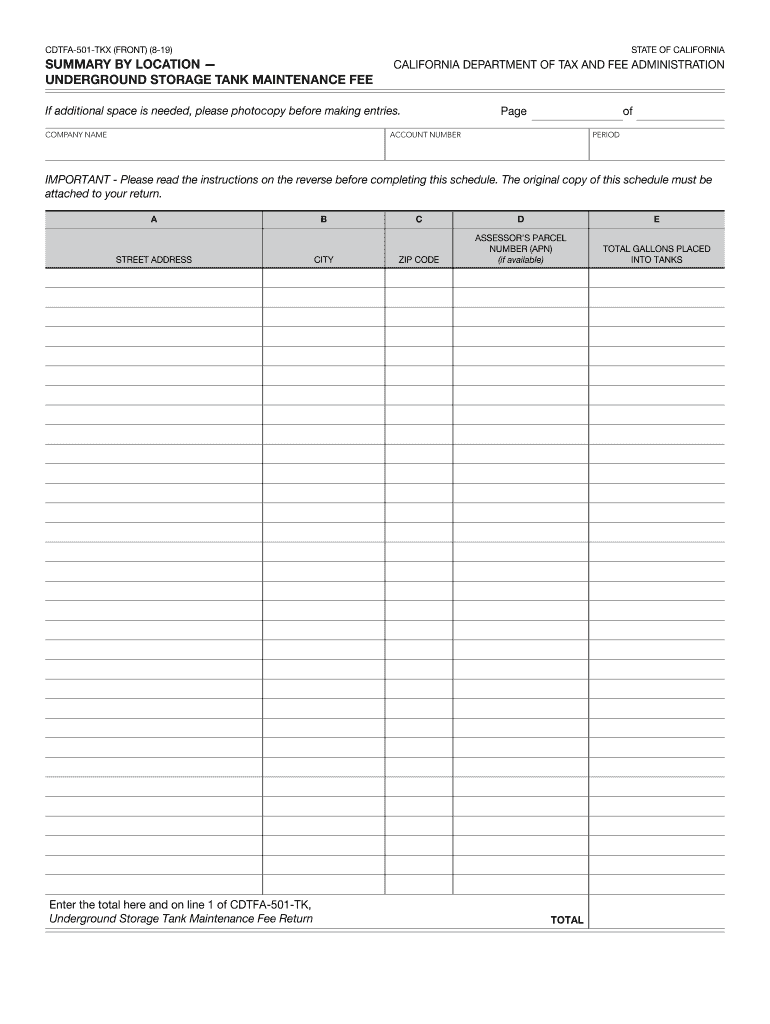 Fillable Online Underground Storage Tank ProgramLouisiana Department