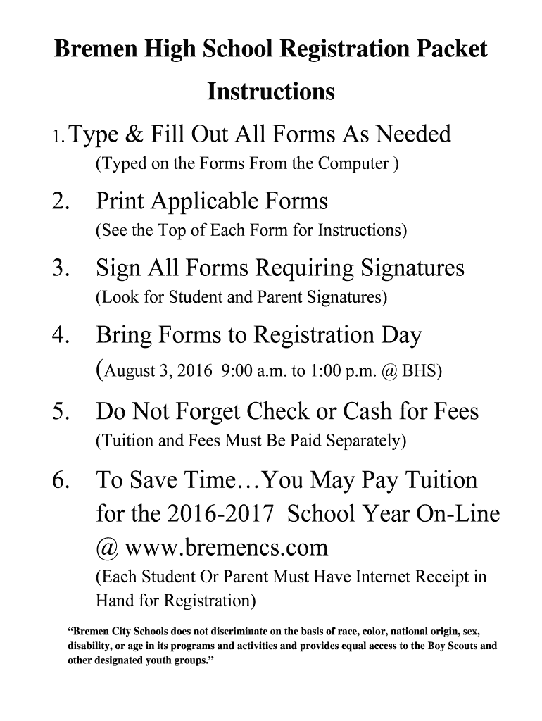 Fillable Online Forms Wheelersburg Schools Fax Email Print pdfFiller