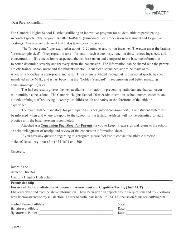 Fillable Online Downloads and Forms Cambria Heights School District Fax Email Print pdfFiller