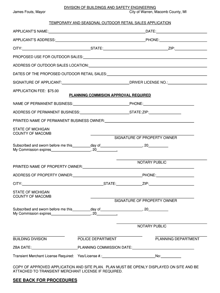 Fillable Online Buildings, Safety Engineering and Environmental Department Fax Email Print