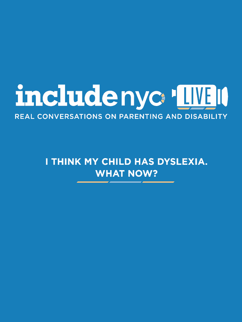 Fillable Online Dyslexia Laws What They Are and How They Work Fax