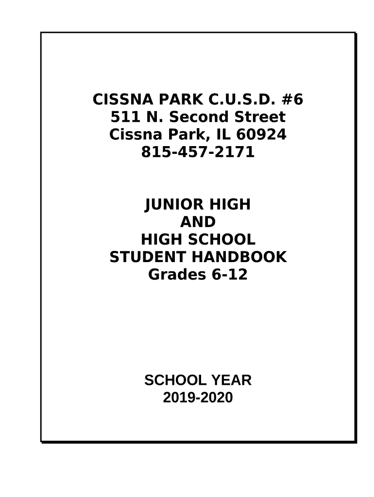 CISSNA PARK ELEMENTARY SCHOOL Illinois Report Card Doc Template