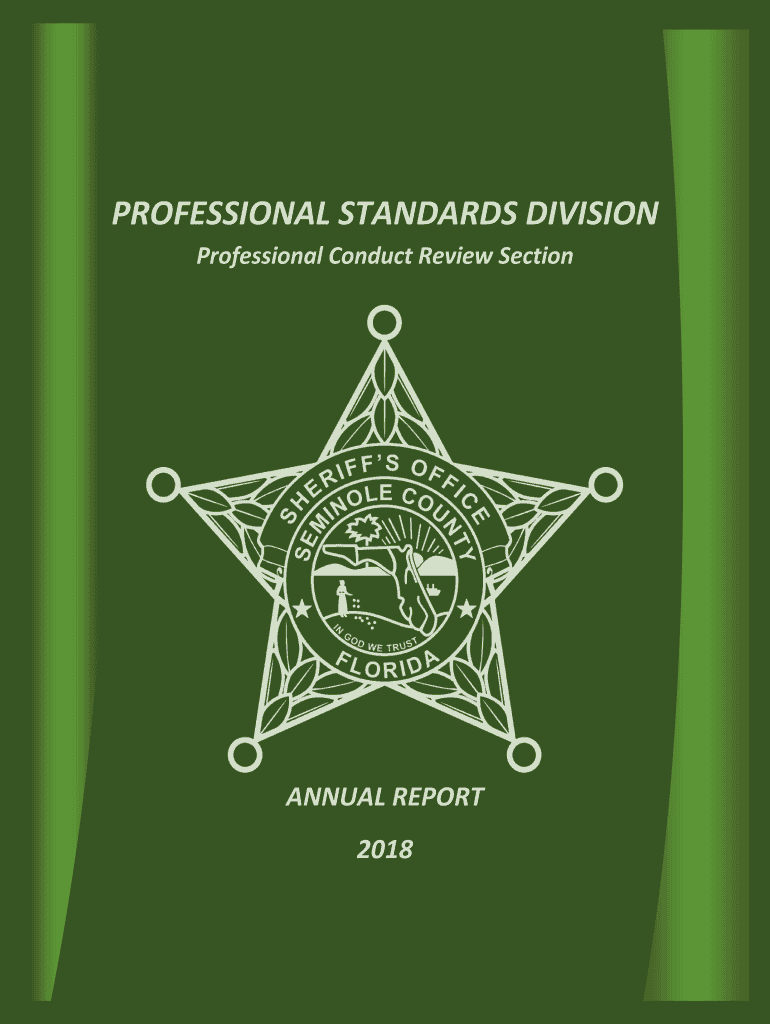Fillable Online Professional Standards Orange County Sheriff's