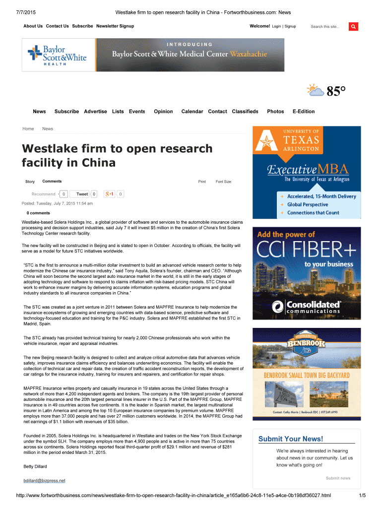 Fillable Online ad valorem property tax six year analysis Westlake