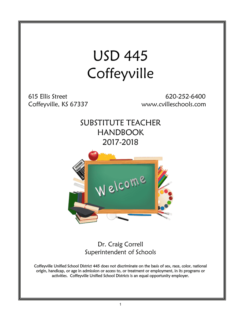 Fillable Online Coffeyville Public SchoolsUsd 445 Education 615