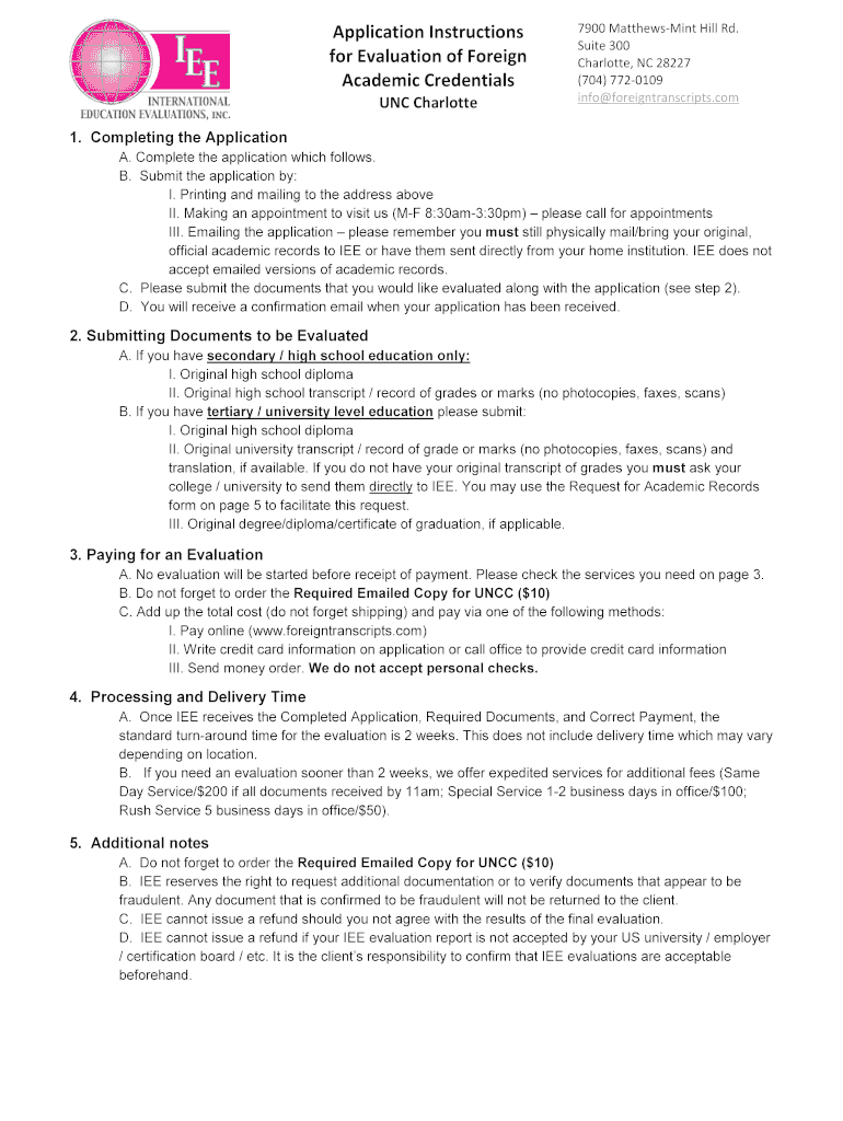 Fillable Online 7900 MatthewsMint Hill Rd Fax Email Print pdfFiller