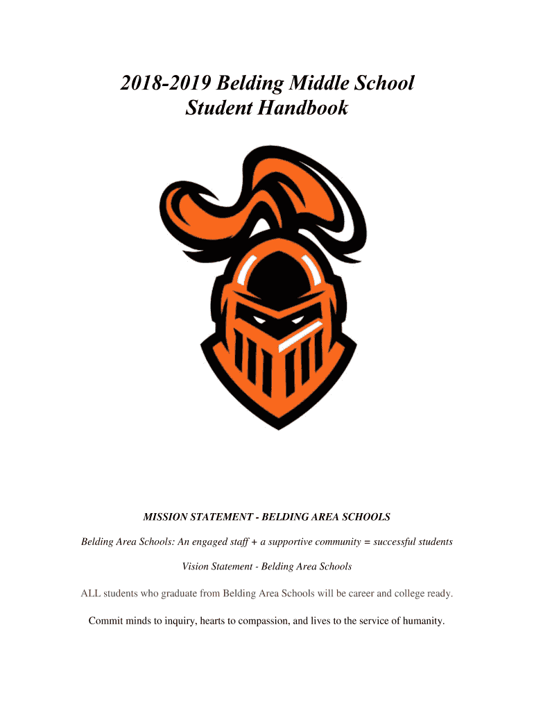 Fillable Online Redesign Plan Belding Middle School State of Michigan