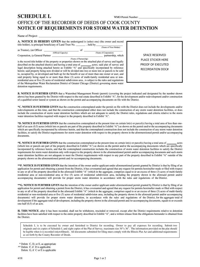 Fillable Online Edward MoodyHow To Cook County Recorder of Deeds