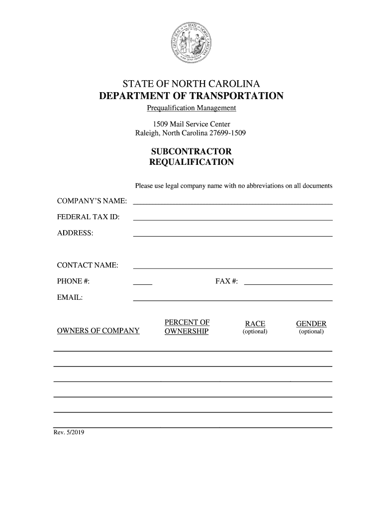 Fillable Online Prequalification Management Fax Email Print pdfFiller