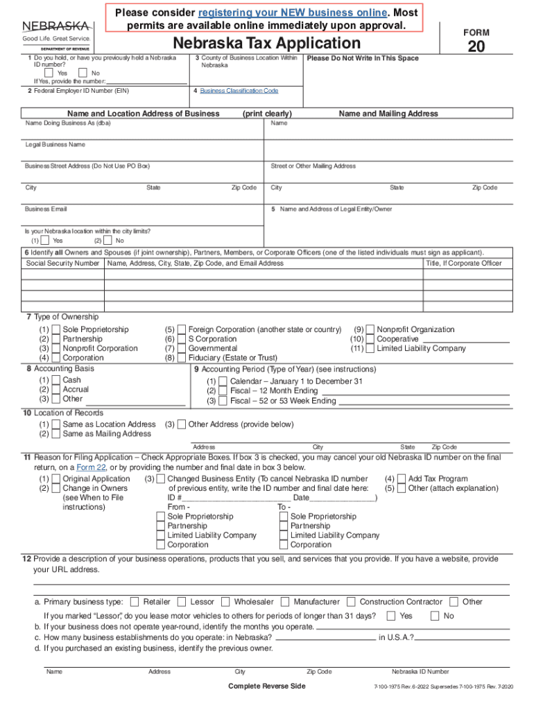 Nebraska revenue Fill out & sign online DocHub