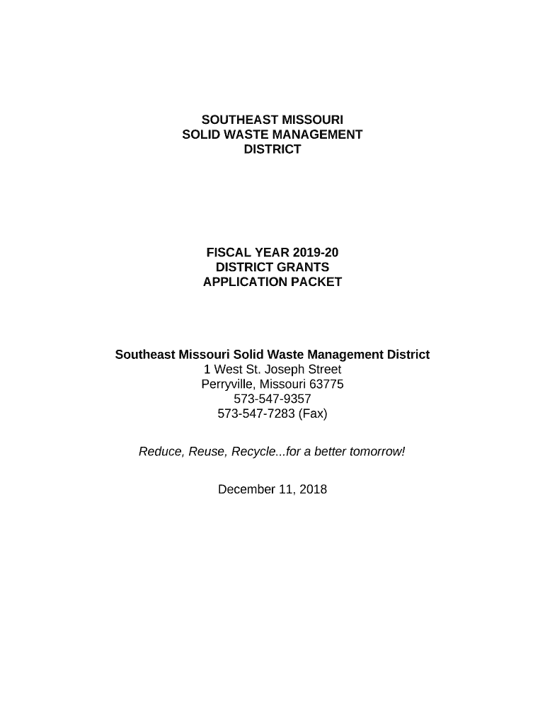 St. Joseph Missouri Department of Natural Resources MO.gov Doc