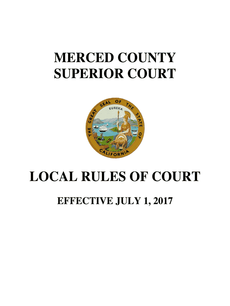 Fillable Online merced courts ca Paul Lo Fax Email Print pdfFiller