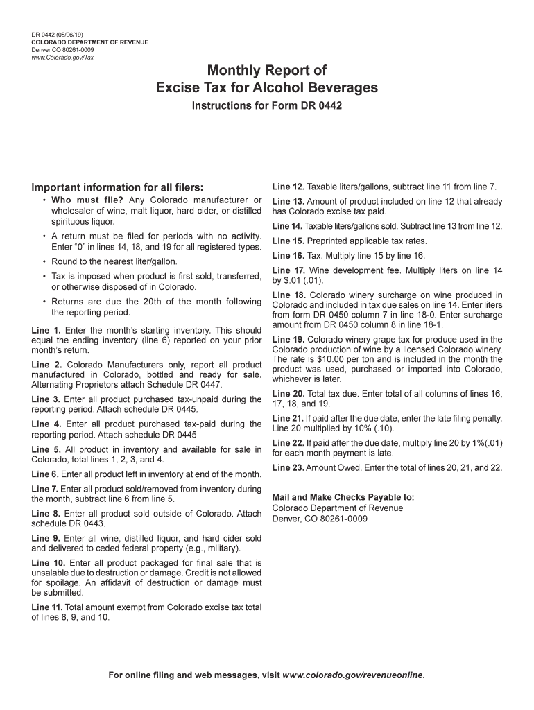 Colorado alcohol tax calculator Fill out & sign online DocHub