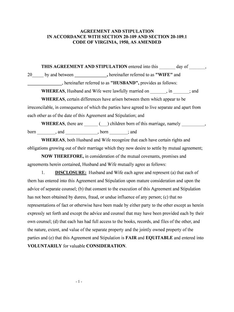 Fill, Edit and Print Marital Separation Agreement Form Online SellMyForms