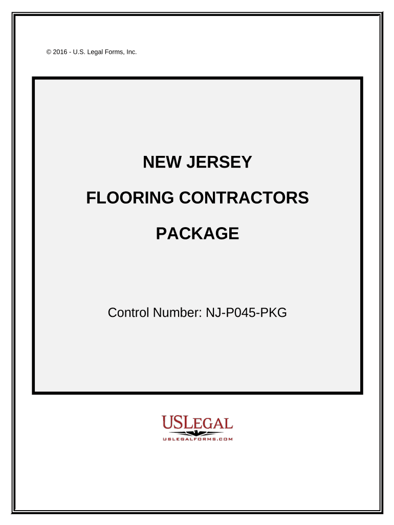 Flooring Contractor Package New Jersey Fill out & sign online DocHub